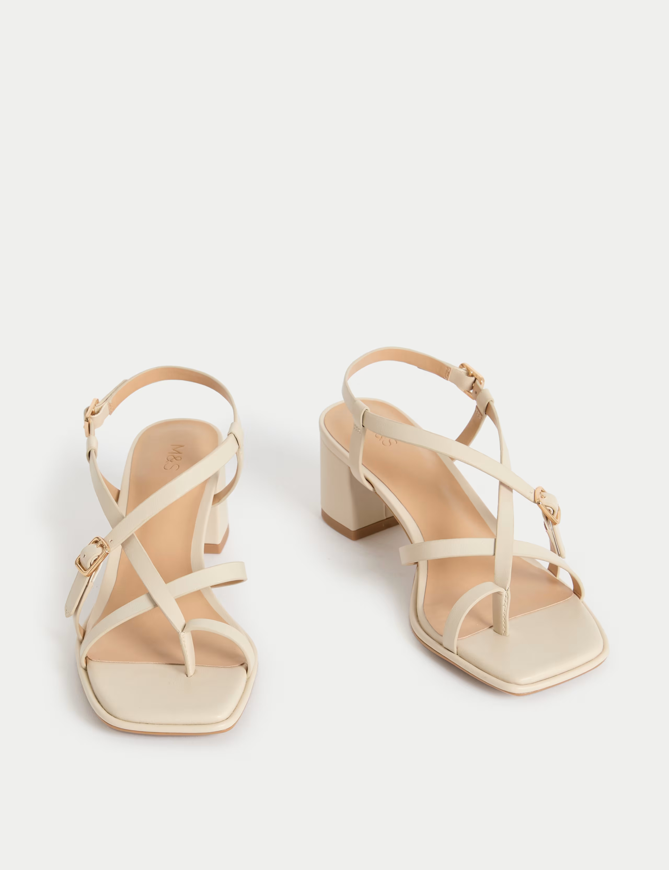 Buckle Block Heel Sandals | Marks & Spencer (UK)