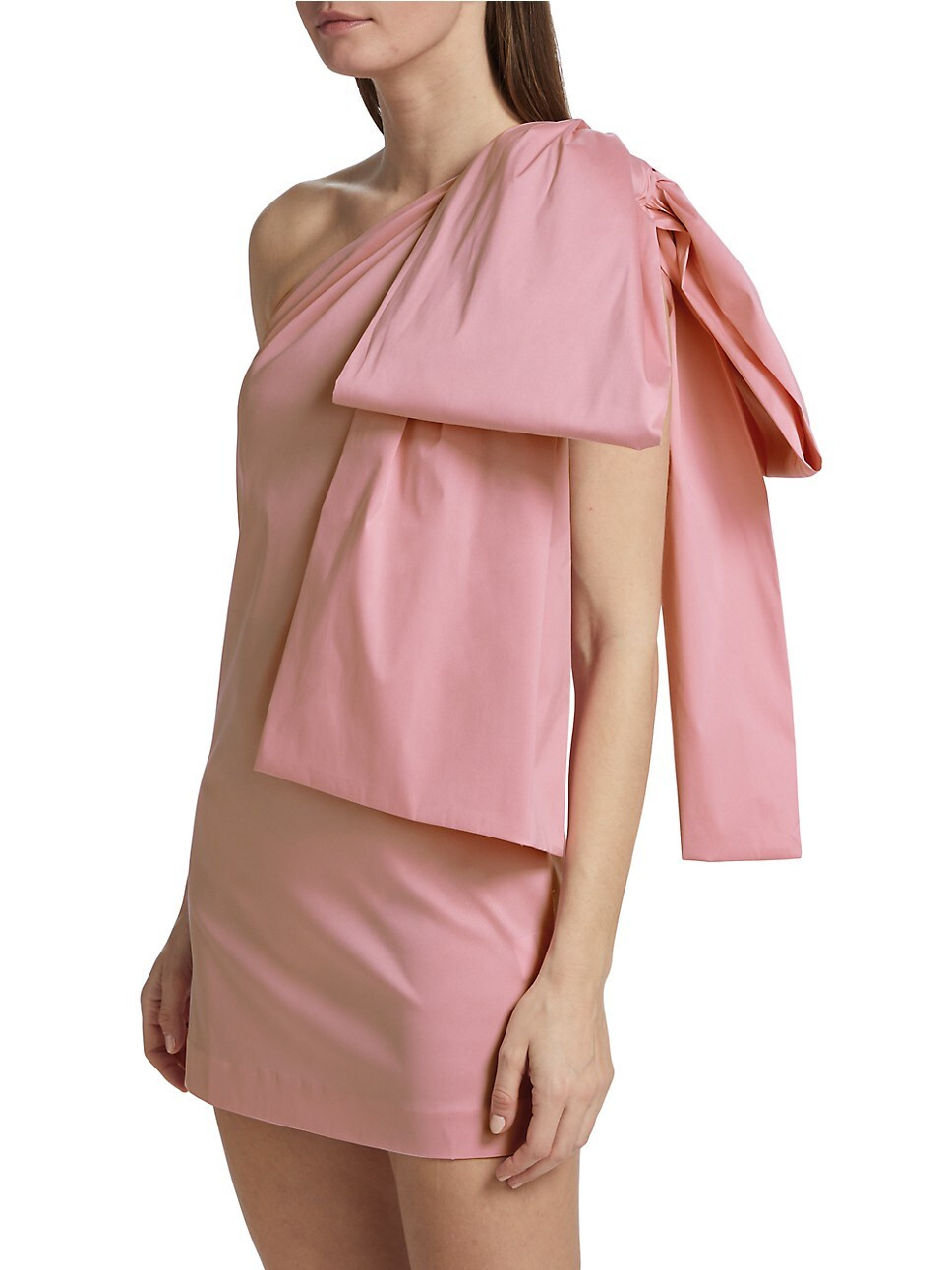 Josselin Taffeta Bow Minidress | Saks Fifth Avenue