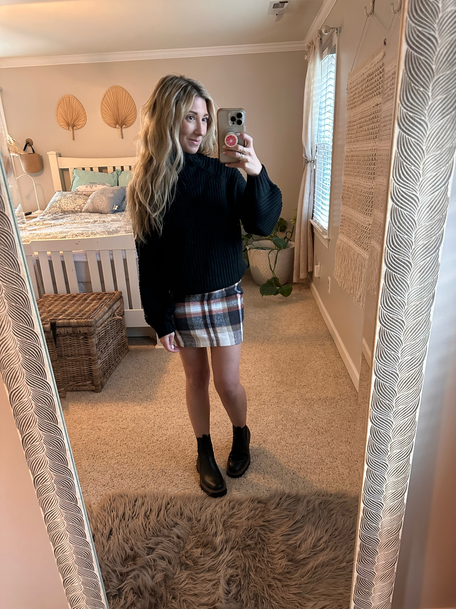 The cutest sweater dress from Amazon. I tucked this into my belt 🤎 one of my favorite hacks! 

#LTKSeasonal #LTKxPrime #LTKfindsunder50