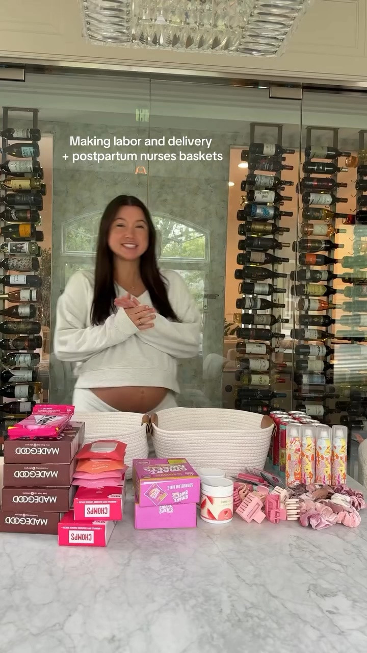 I want to be friends with my nurses so bad I’m so excited to give birth!!! I also loved getting to make these labor and delivery + postpartum nurses baskets 🫶🏼

#LTKBump #LTKBaby #LTKmomlife