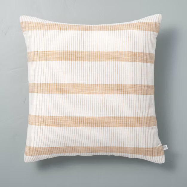 Bold Textured Stripe Throw Pillow - Hearth & Hand™ with Magnolia | Target