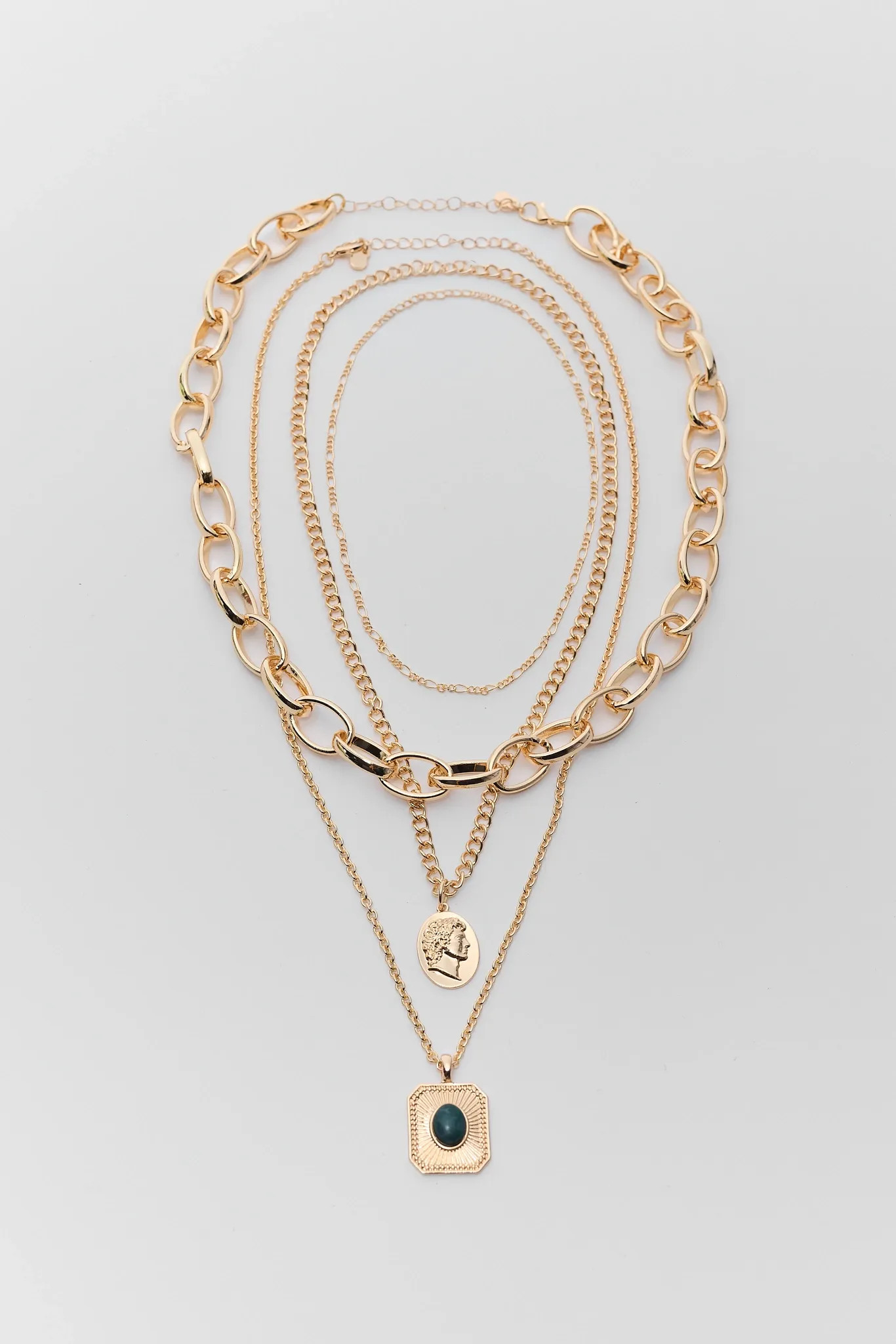 Gold Chain Necklace Stack | Avara