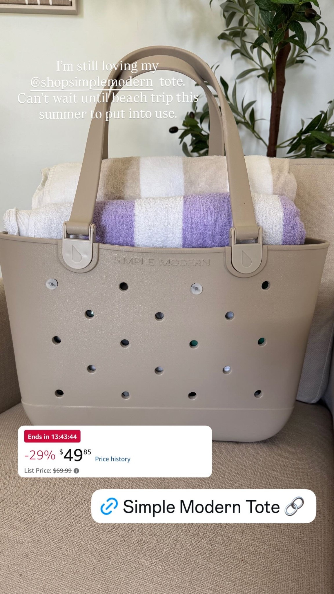 I’m still loving my @shopsimplemodern  tote. Can’t wait until beach trip this summer to put into use.