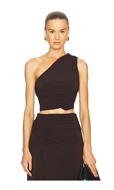 A.L.C. Kayden Top in Cocoa from Revolve.com | Revolve Clothing (Global)