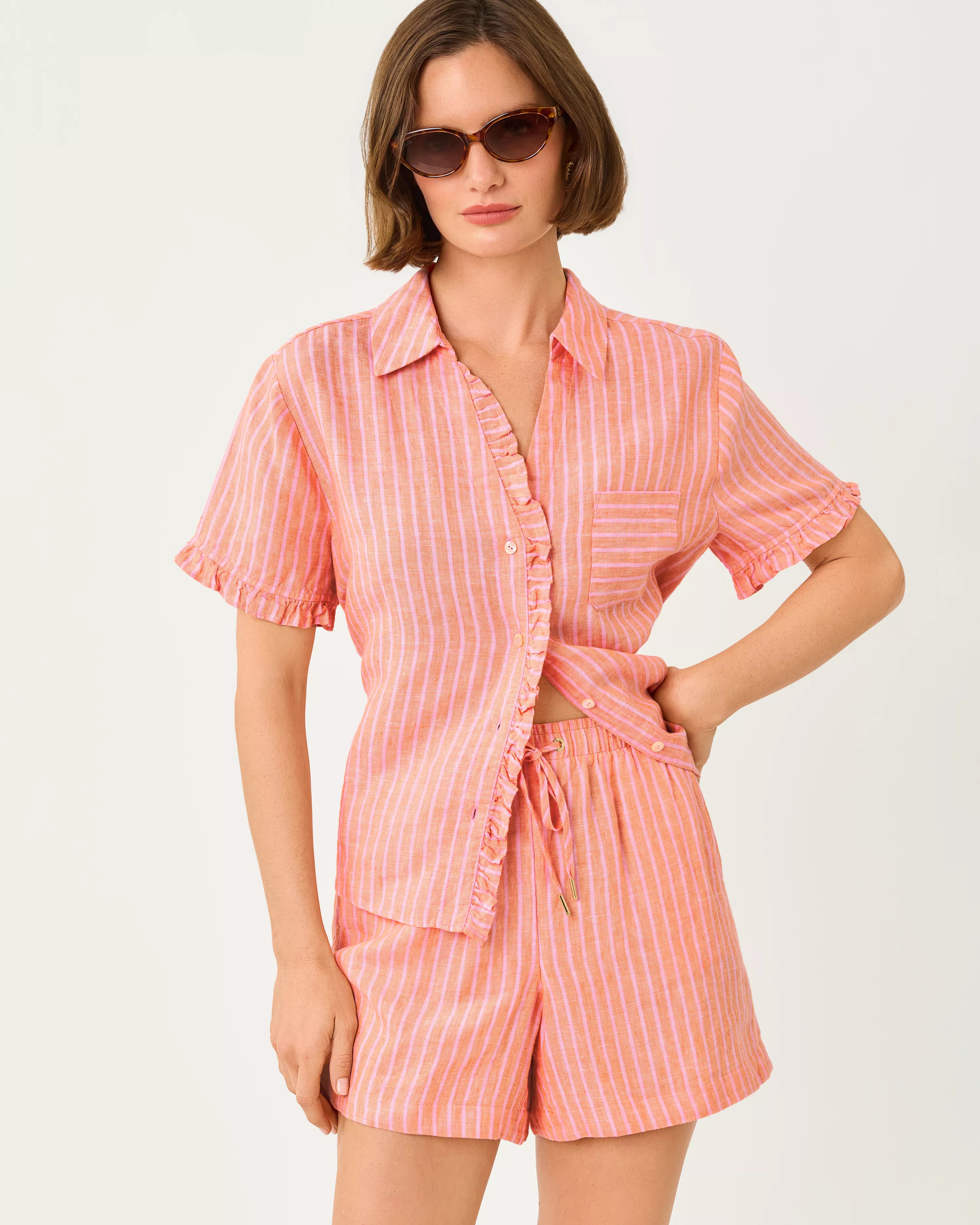 Carden Ruffle Top | Lilly Pulitzer