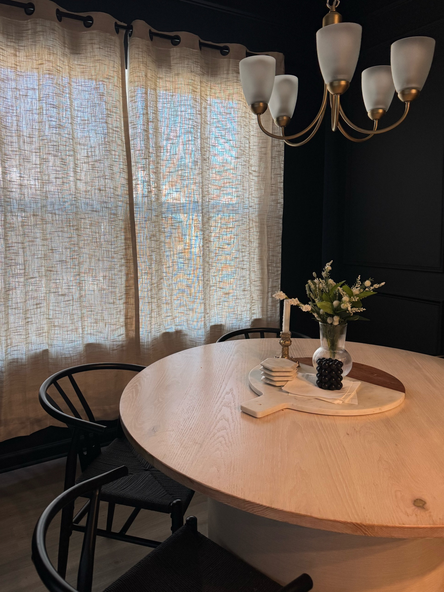 Such pretty curtains! Love when the light comes through you can see the details more! From target! 

#LTKFindsUnder50 #LTKHome #LTKSeasonal