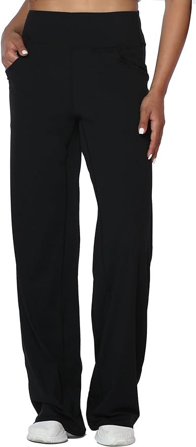 Sunzel Flare Yoga Pants Women, Wide Leg Sweatpants with Pockets, High Waist Comfy Lounge Pant wit... | Amazon (US)