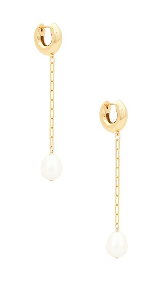 Lille Earrings in White | Revolve Clothing (Global)