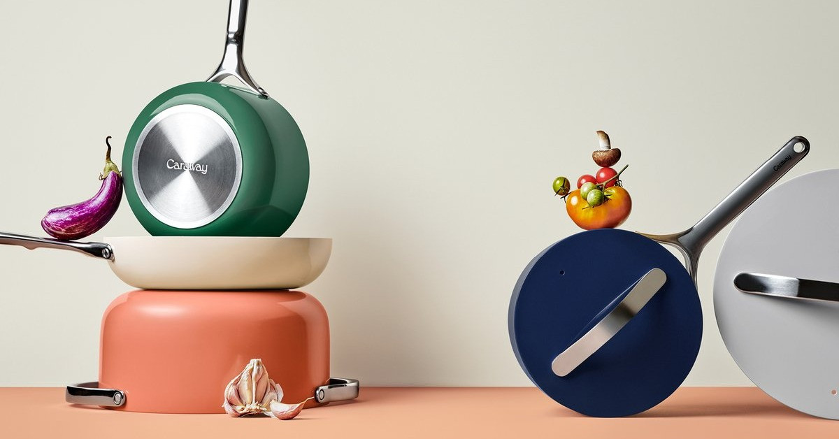 Ceramic Non-Stick Cookware: Non-Toxic Pots and Pans | Caraway | Caraway