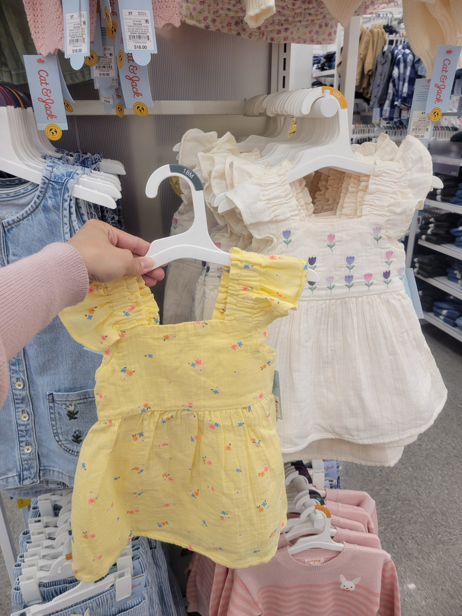 Toddler girl spring dresses. Summer family photos. Pictures. Easter outfit idea. New arrivals at Target. Cat & Jack. Cute trendy. Girl mom.  

 #LTKmomlife #LTKKids #LTKWedding