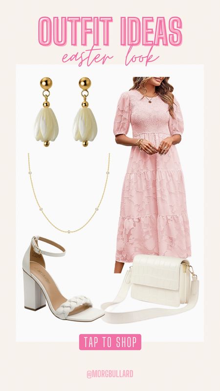 Easter Dress | Easter Look | Easter Outfit | Pink Dress | Spring Dress | Spring Outfit 

#LTKstyletip #LTKSeasonal #LTKunder50