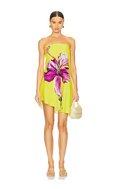 ROCOCO SAND Mini Dress in Yellow Purple from Revolve.com | Revolve Clothing (Global)