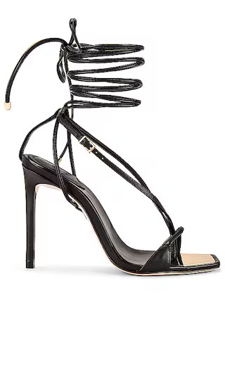 Schutz Vikki Heel in Black. - size 10 (also in 6, 7.5, 8.5, 9.5) | Revolve Clothing (Global)