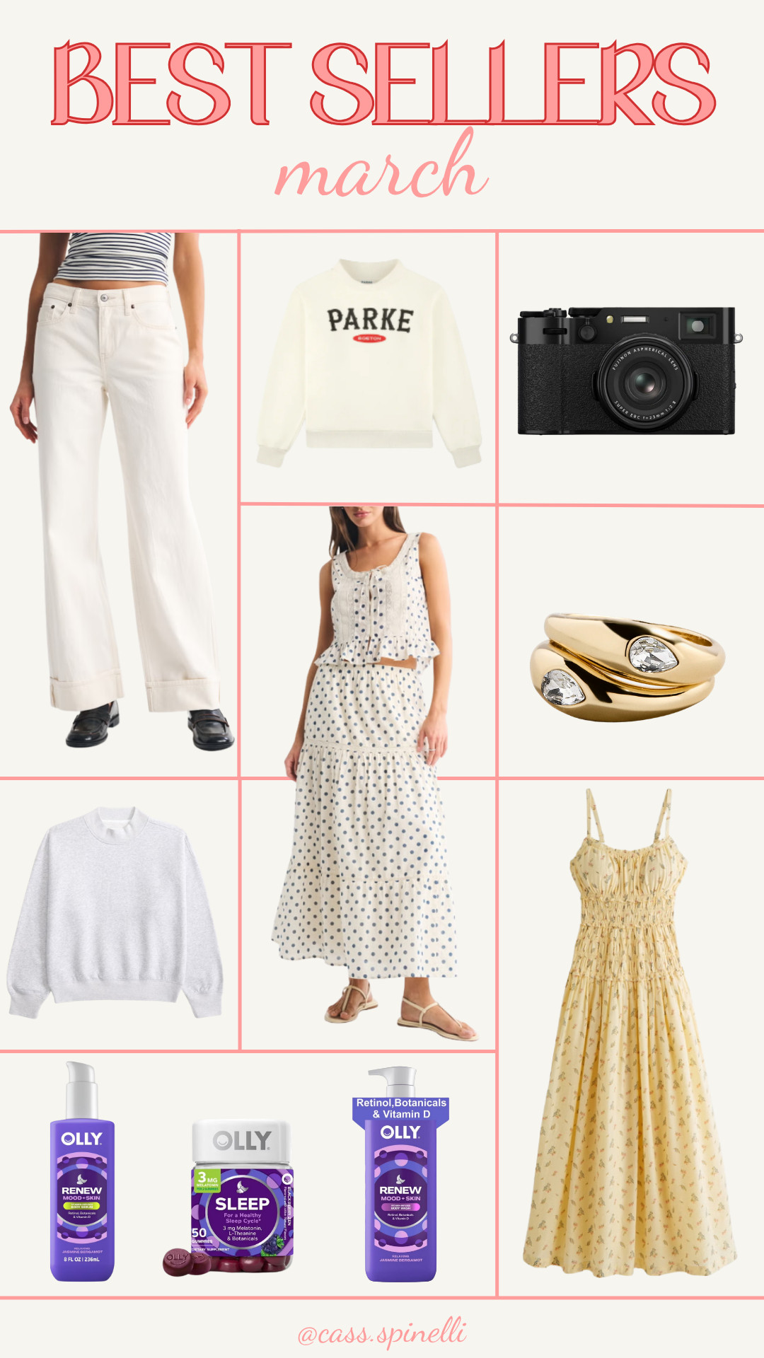 most loved items this march <3 

 #LTKgrwm #LTKootd #LTKSeasonal