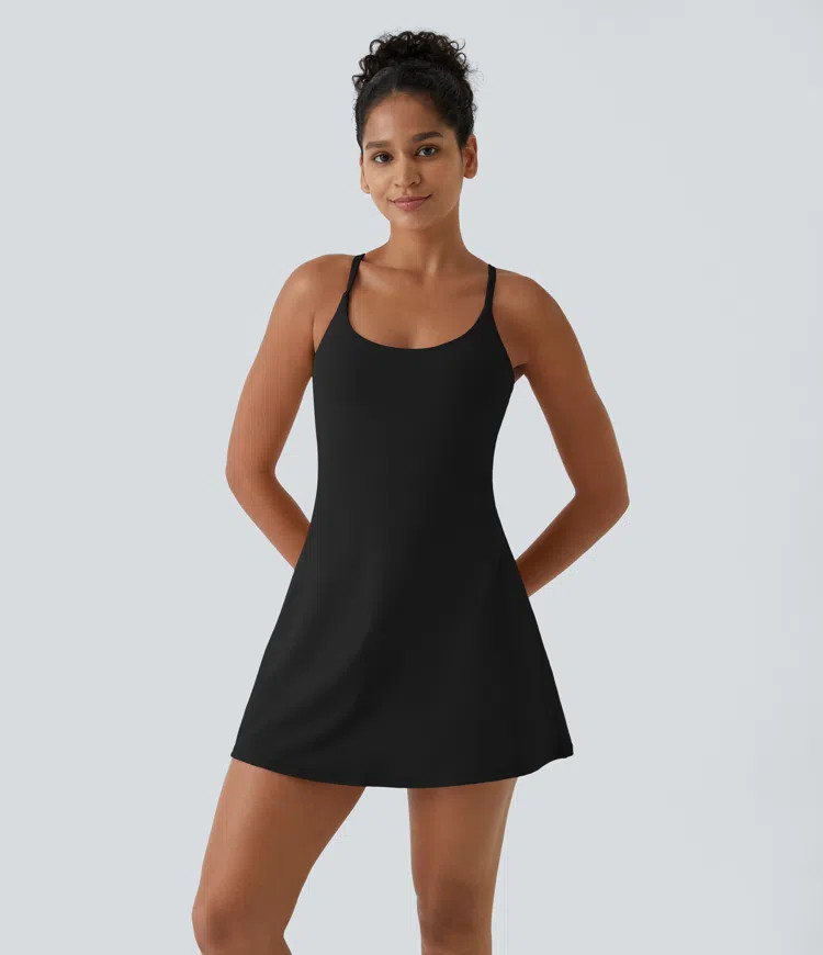 Softlyzero™ Plush Backless Active Dress-Easy Peezy Edition | HALARA