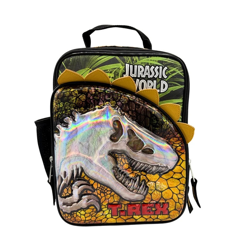 Jurassic World T. Rex Insulated Lunch Bag with Padded Handle - Blue Nylon | Walmart (US)