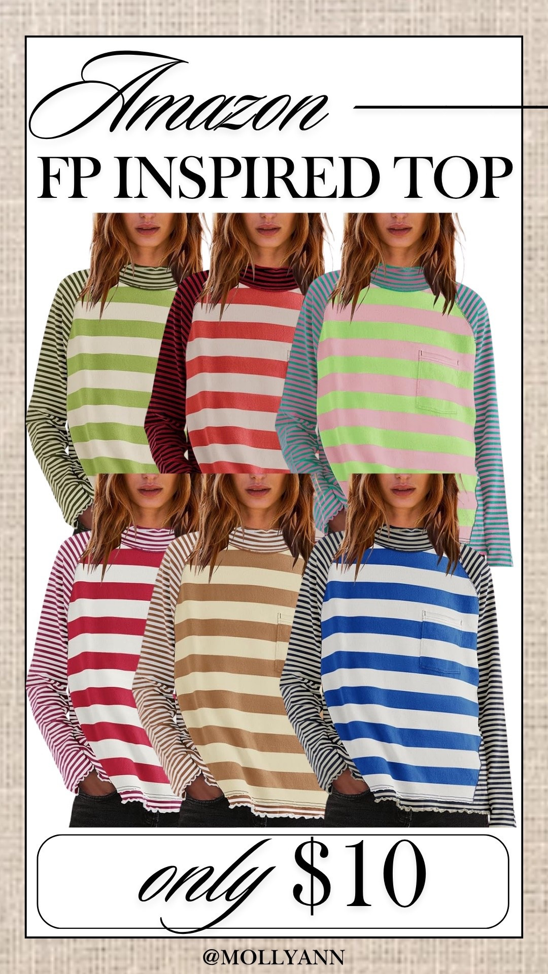 $10 Amazon FP inspired long sleeves!

#LTKmomlife #LTKgrwm #LTKootd