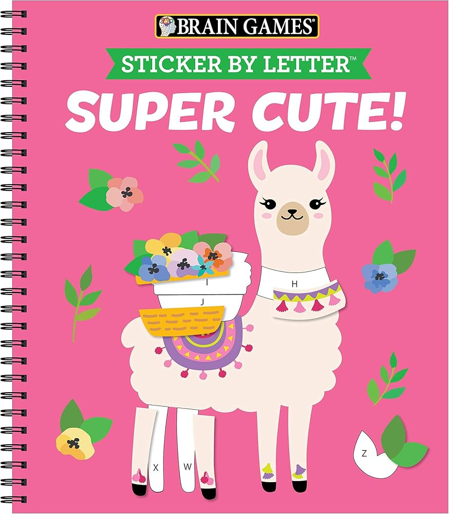 Brain Games - Sticker by Letter: Super Cute! | Amazon (US)