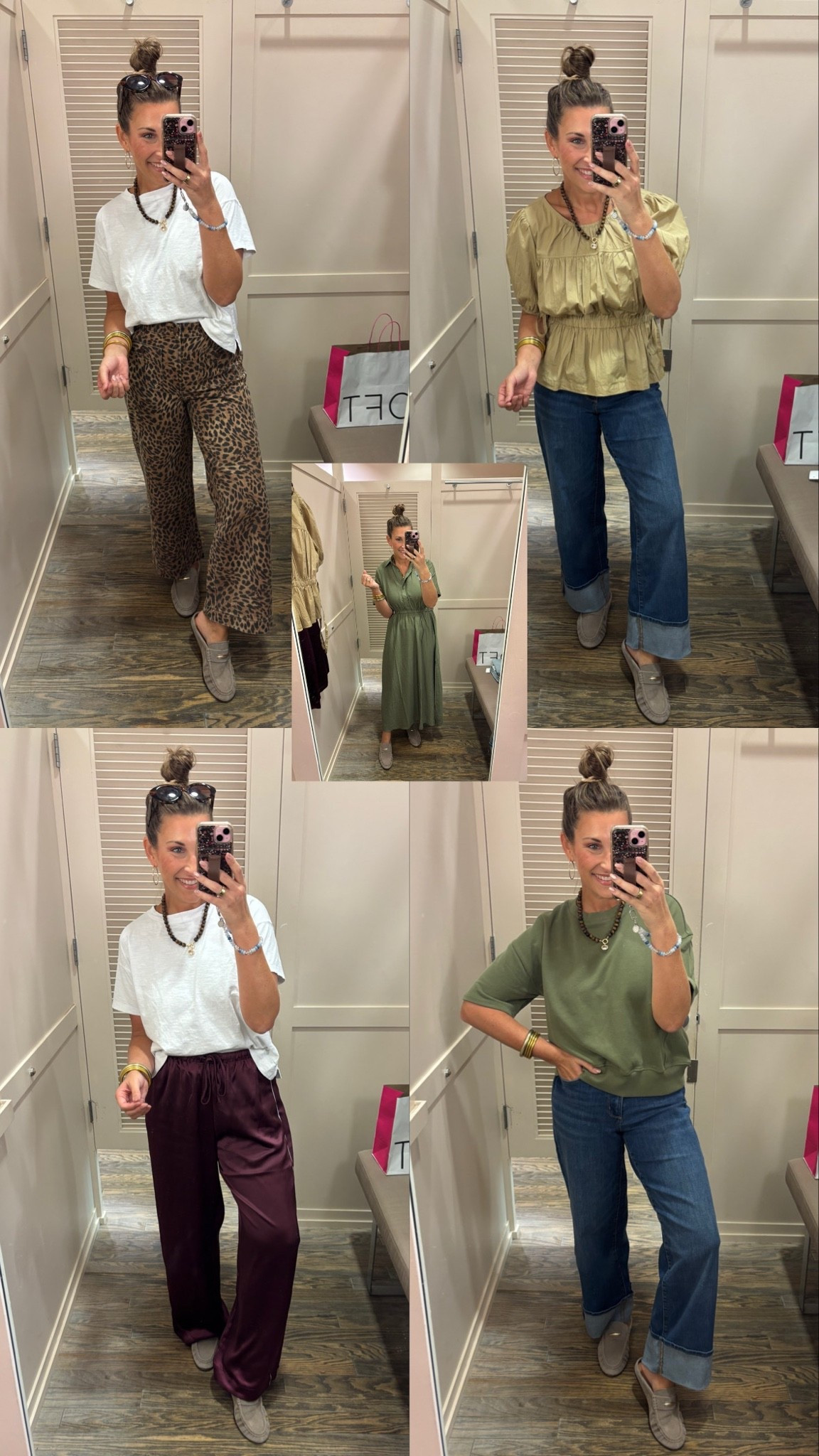 Loving these Loft fall finds 🍁 the satin rack pants are SO good!

Fall outfits 
Mom style 
Workwear

#LTKmomlife #LTKSaleAlert #LTKootd