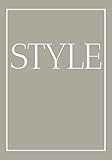 Style: A decorative book for coffee tables, bookshelves and end tables: Stack style decor books to a | Amazon (US)