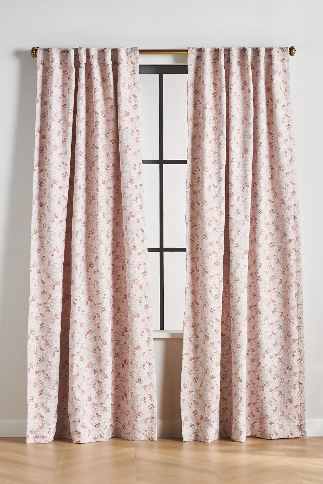 Cornelia Woven Curtain | Anthropologie (US)