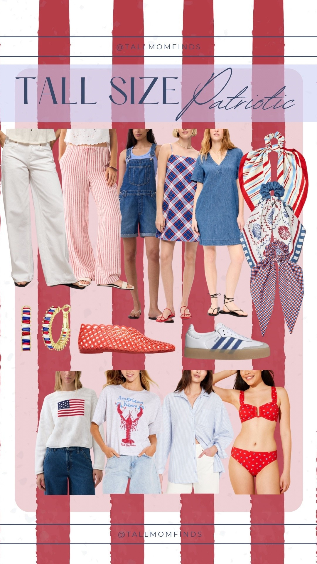 Americana style, tall girl approved 🇺🇸❤️🤍💙

Tall patriotic outfits, Americana clothing, 4th of July outfits, tall fashion, tall summer outfits, long inseam jeans, tall dresses, red white and blue outfit

#LTKTall #LTKMidsize #LTKSeasonal
