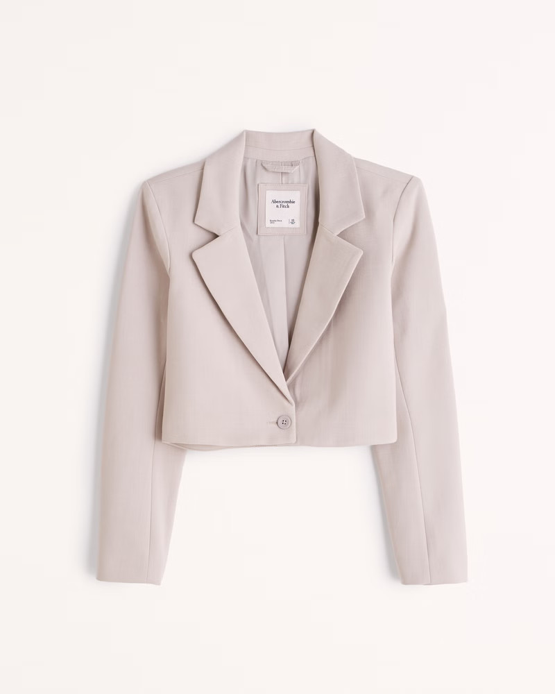 Cropped Blazer | Abercrombie & Fitch (US)