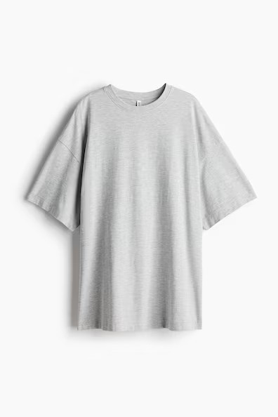 H & M - Oversized T-shirt - Gray | H&M (US + CA)