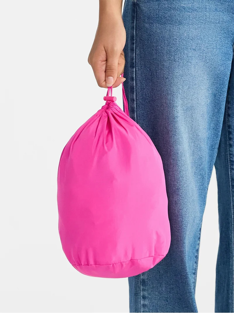 No Boundaries Packable Puffer Jacket, Women's and Women's Plus Sizes XS-4X | Walmart (US)