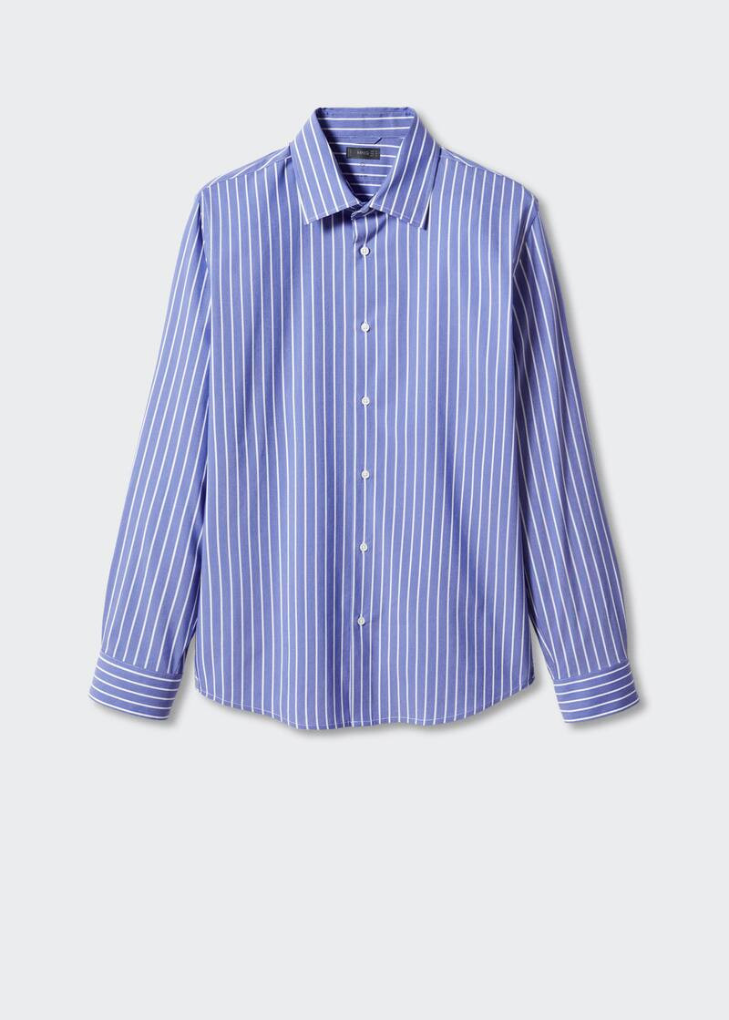 Recherche: chemise bleue rayée (8) | Mango France | MANGO (FR)
