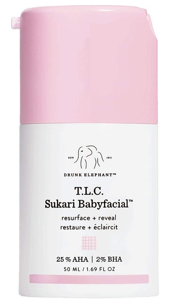 Drunk Elephant T.L.C. Sukari Babyfacial. AHA/BHA Face Mask for Great Skin Clarity, Texture and To... | Amazon (US)