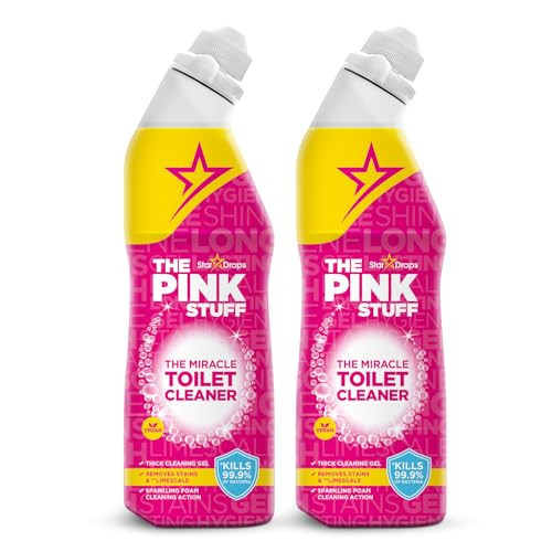 The Pink Stuff The Miracle Toilet Cleaner, 750ml x 2 | Amazon (US)