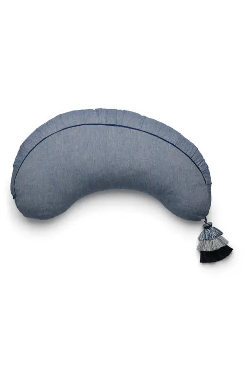 DockATot La Maman Wedge Nursing Pillow in Indigo Chambray at Nordstrom | Nordstrom