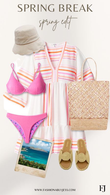 Crushing on this coverup and bathing suit set! Perfect for a resort vacation! 

#LTKstyletip #LTKFind #LTKswim