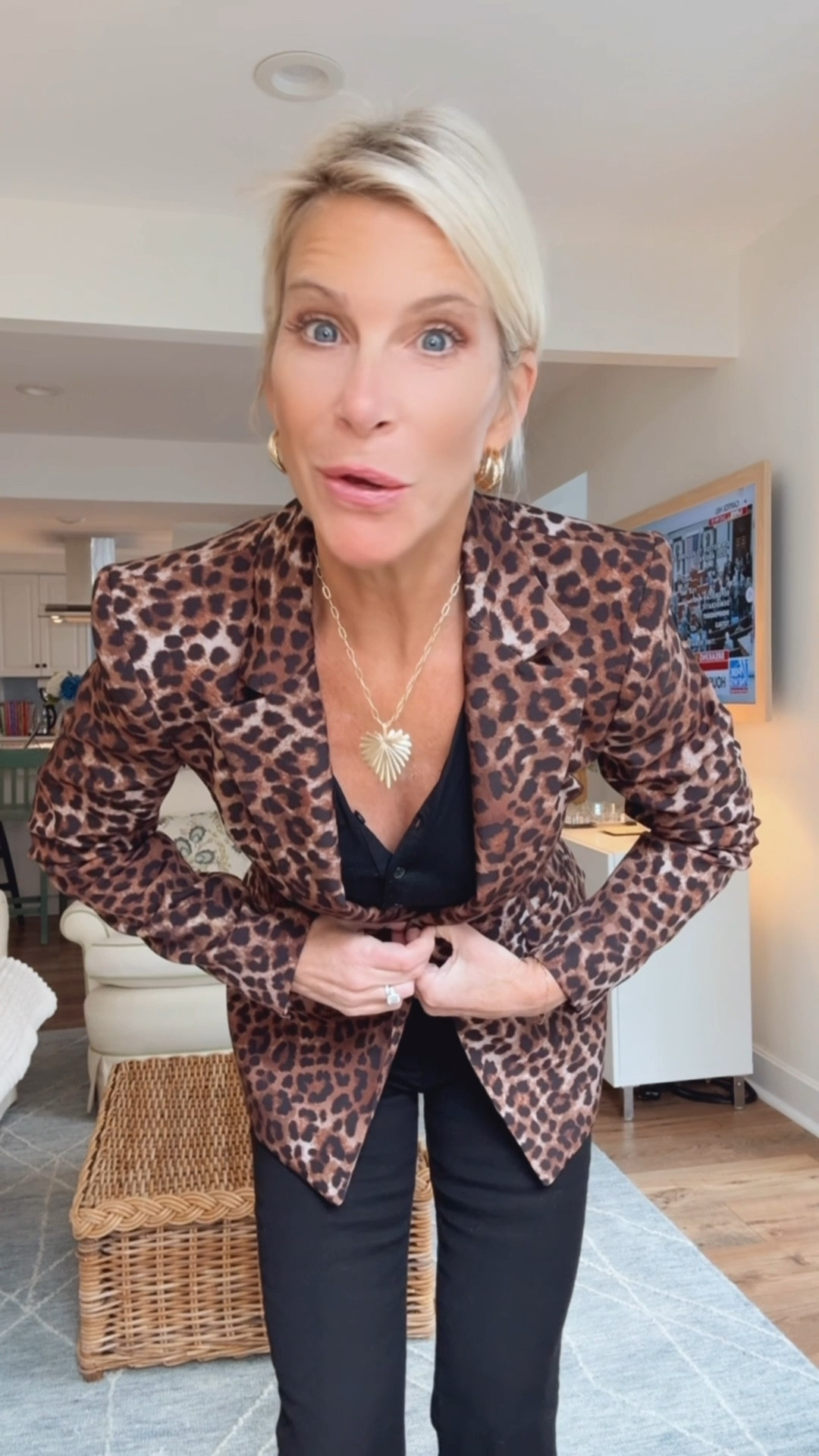 Best leopard blazer I have ever found. From Zara. Gotta love it! Runs a little small. I’m in xs and it JUST fits :)

#LTKootd #LTKOver40 #LTKmomlife