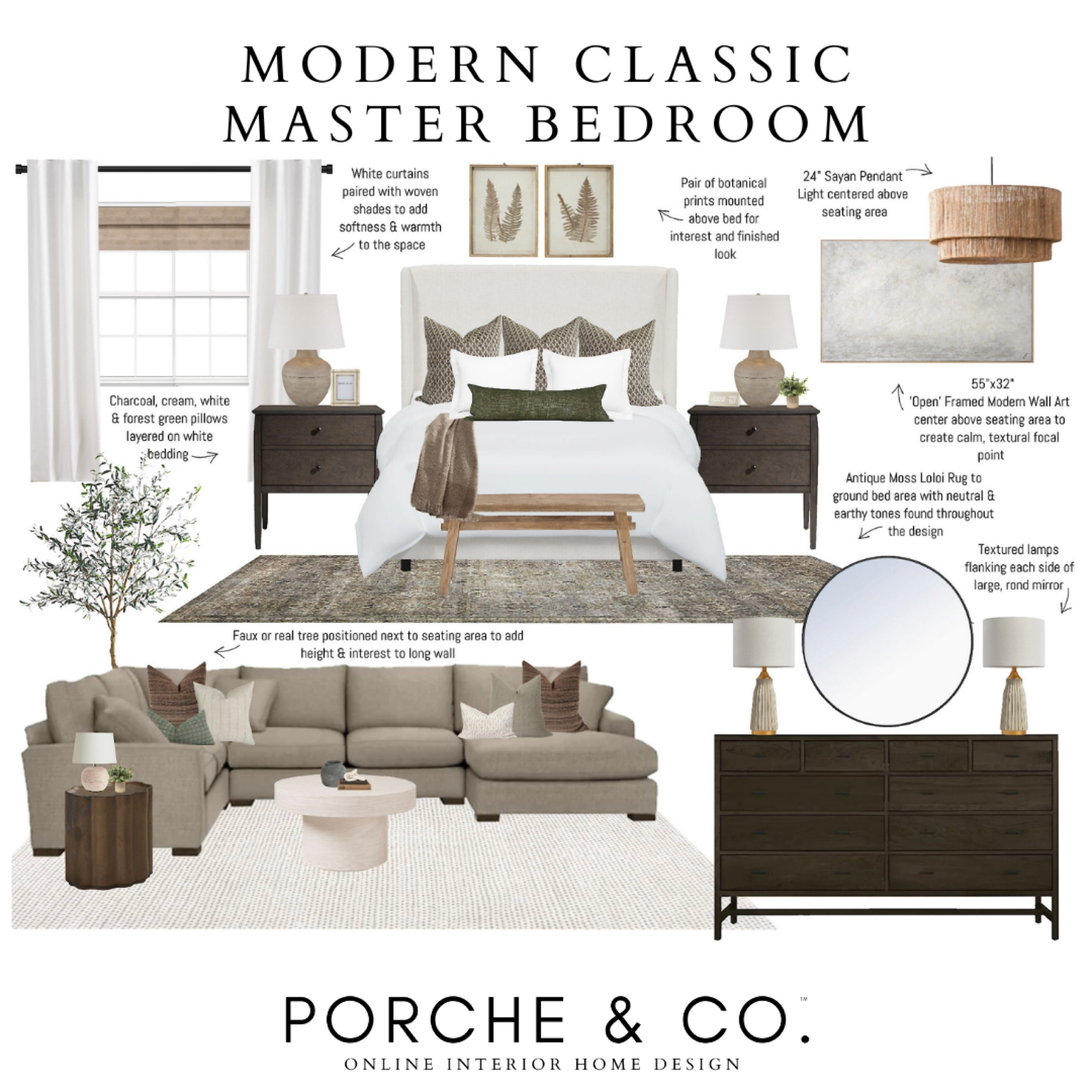 Bedroom design, bedroom mood board, master bedroom inspo, master bedroom furniture, upholstered bed, bedroom decor #masterbedroom #moodboard 

#LTKhome #LTKstyletip #LTKSeasonal