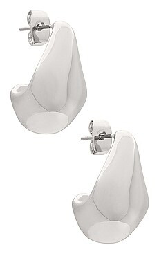 SHASHI X Revolve Mini Hoops in Silver from Revolve.com | Revolve Clothing (Global)