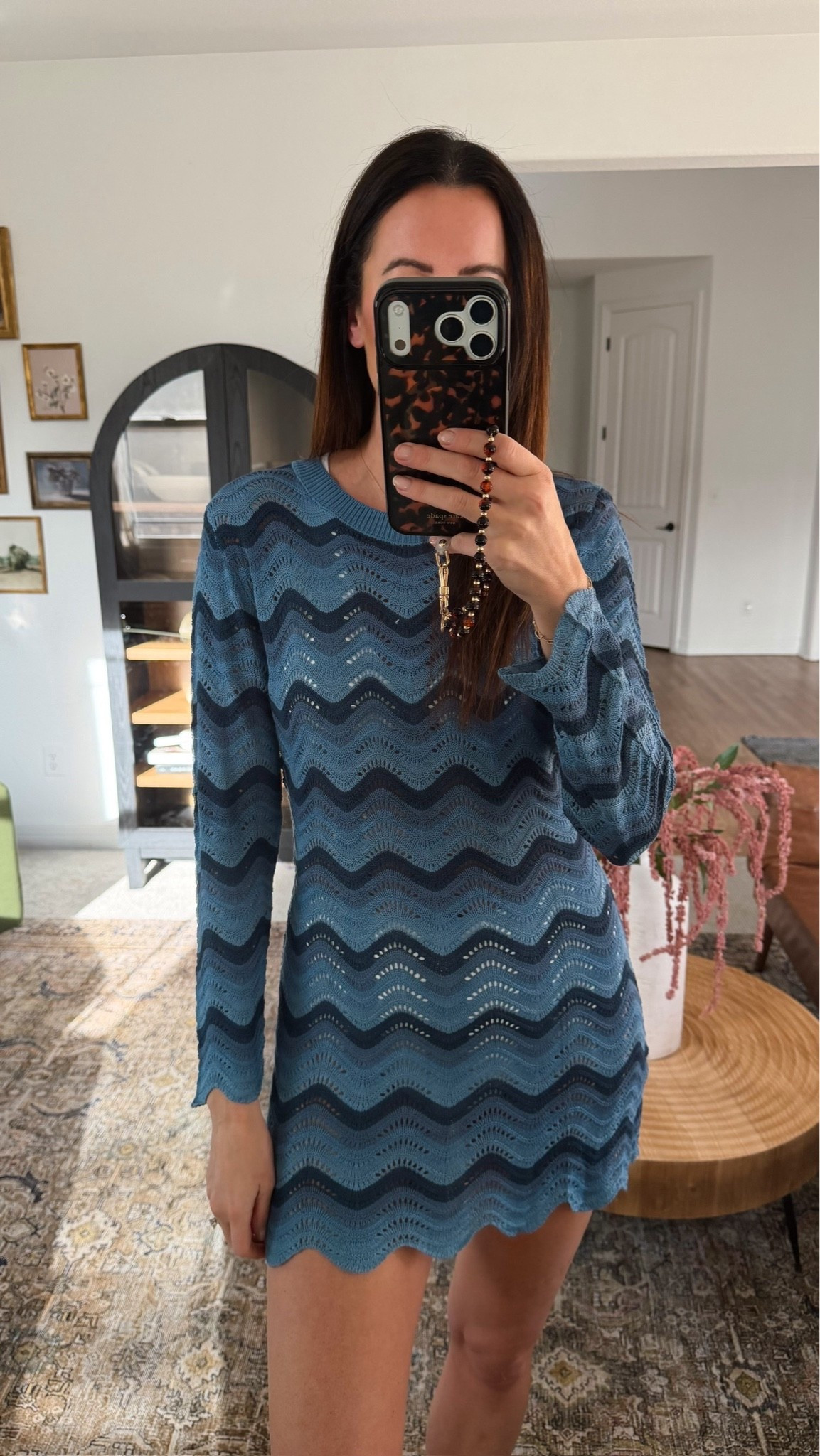 This cover up dress is so chic and I love the wavy design!

#LTKootd #LTKSwim #LTKTall