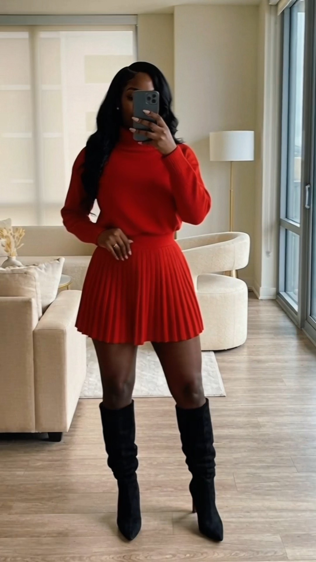 It’s sweater weather season bestieee 
And this two piece set with the suede boots? Yeah… she ate. Perfect for brunch, errands, or a cute fall date. #fyp #amazonfinds #amazonfashion

#LTKgrwm #LTKvlog #LTKootd