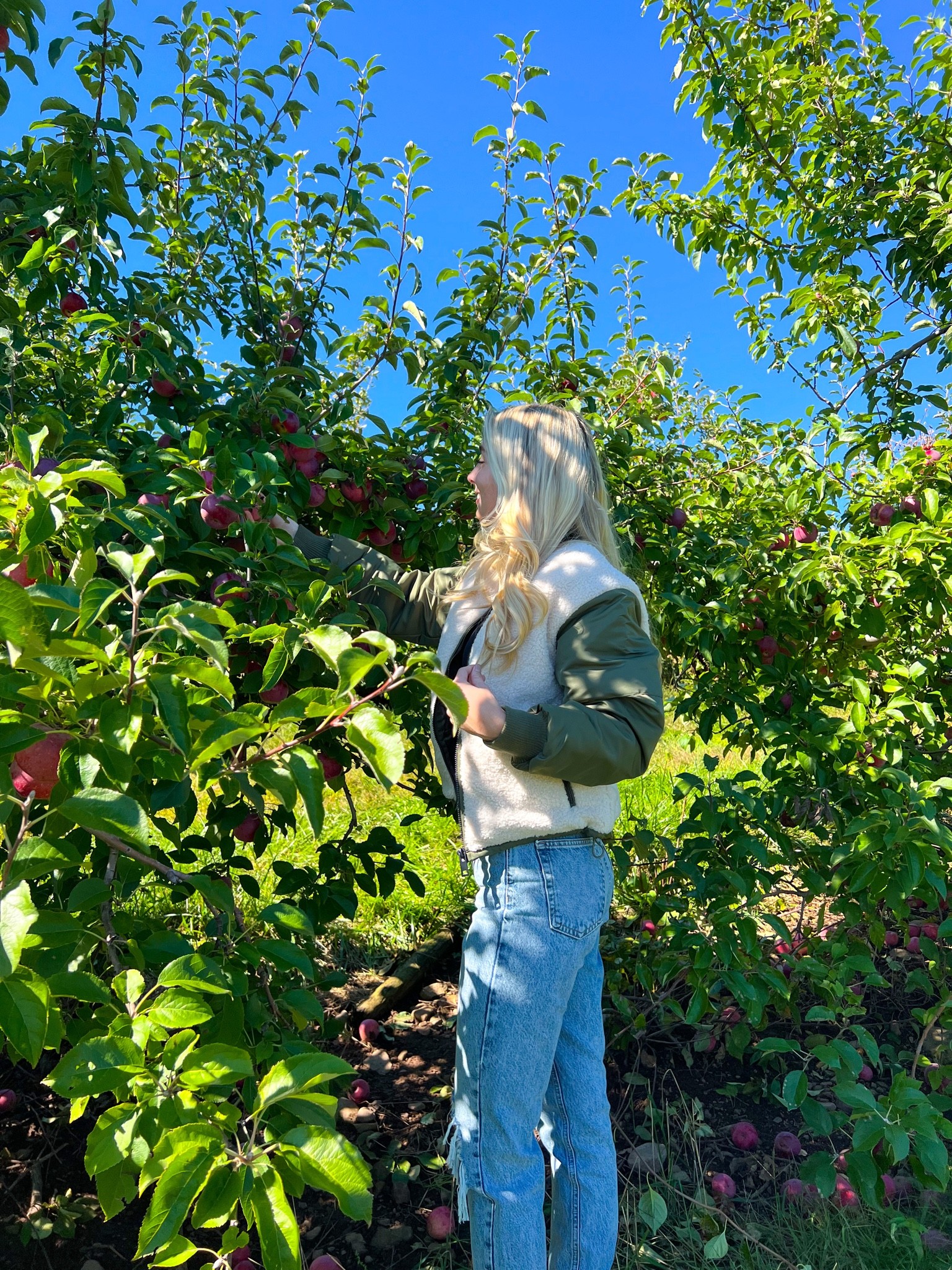 GRWM to go apple picking 🍎 
•
loving this outfit, it was perfect!! this jacket was perfect & keeps you super warm. linking it all in stories & my liketoknow.it! 
•
•
•


#LTKSeasonal #LTKU #LTKHoliday