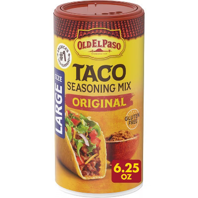 Old El Paso Gluten Free Taco Seasoning Mix Original - 6.25oz | Target