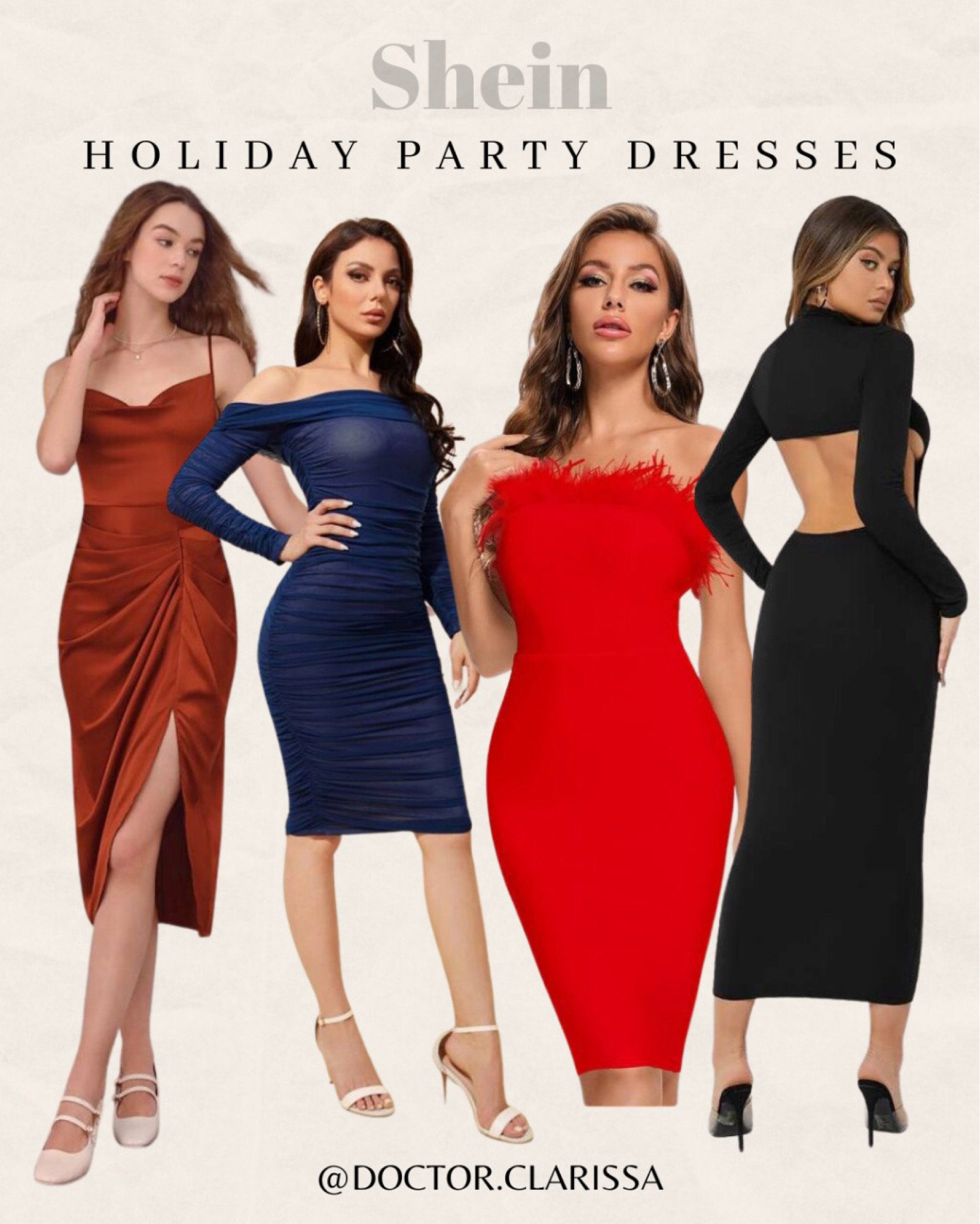 Holiday party dresses, bodycon, fuzzy, wedding guest dresses under $50

#LTKunder50 #LTKHoliday #LTKwedding