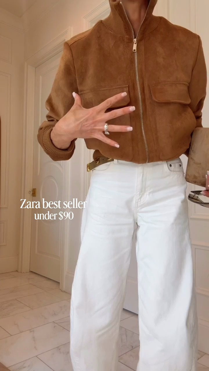 New fall arrivals from @Zara are so good! I'm wearing size small in tops,
Jackets and size 25 in pants and jeans that fit tts.

#LTKfall #LTKjeans