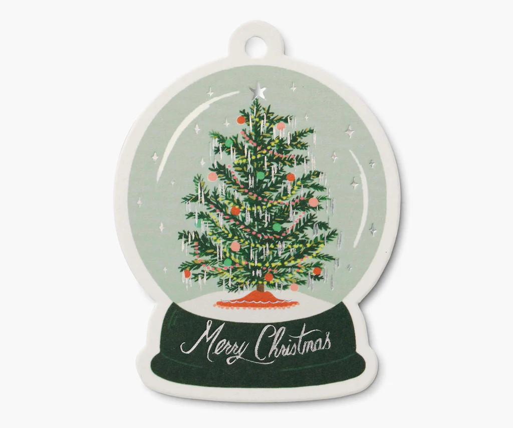 Holiday Gift Tags - Snow Globe | Rifle Paper Co.