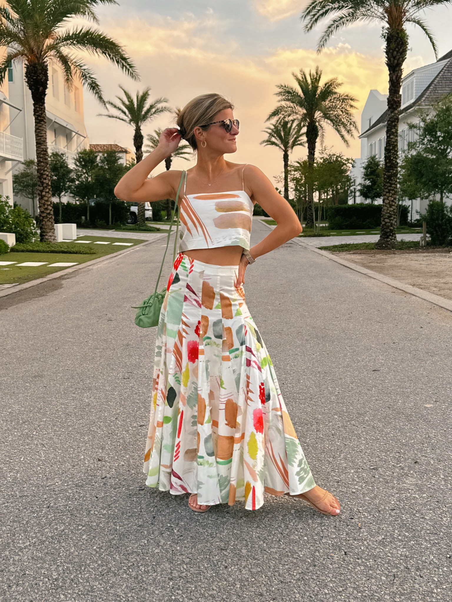 Wearing size XS in this set 🫶🏼