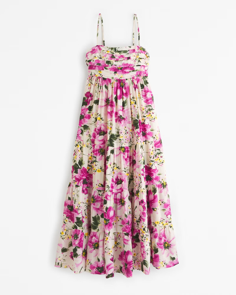 Women's Emerson Strapless Maxi Dress | Women's Dresses & Jumpsuits | Abercrombie.com | Abercrombie & Fitch (US)