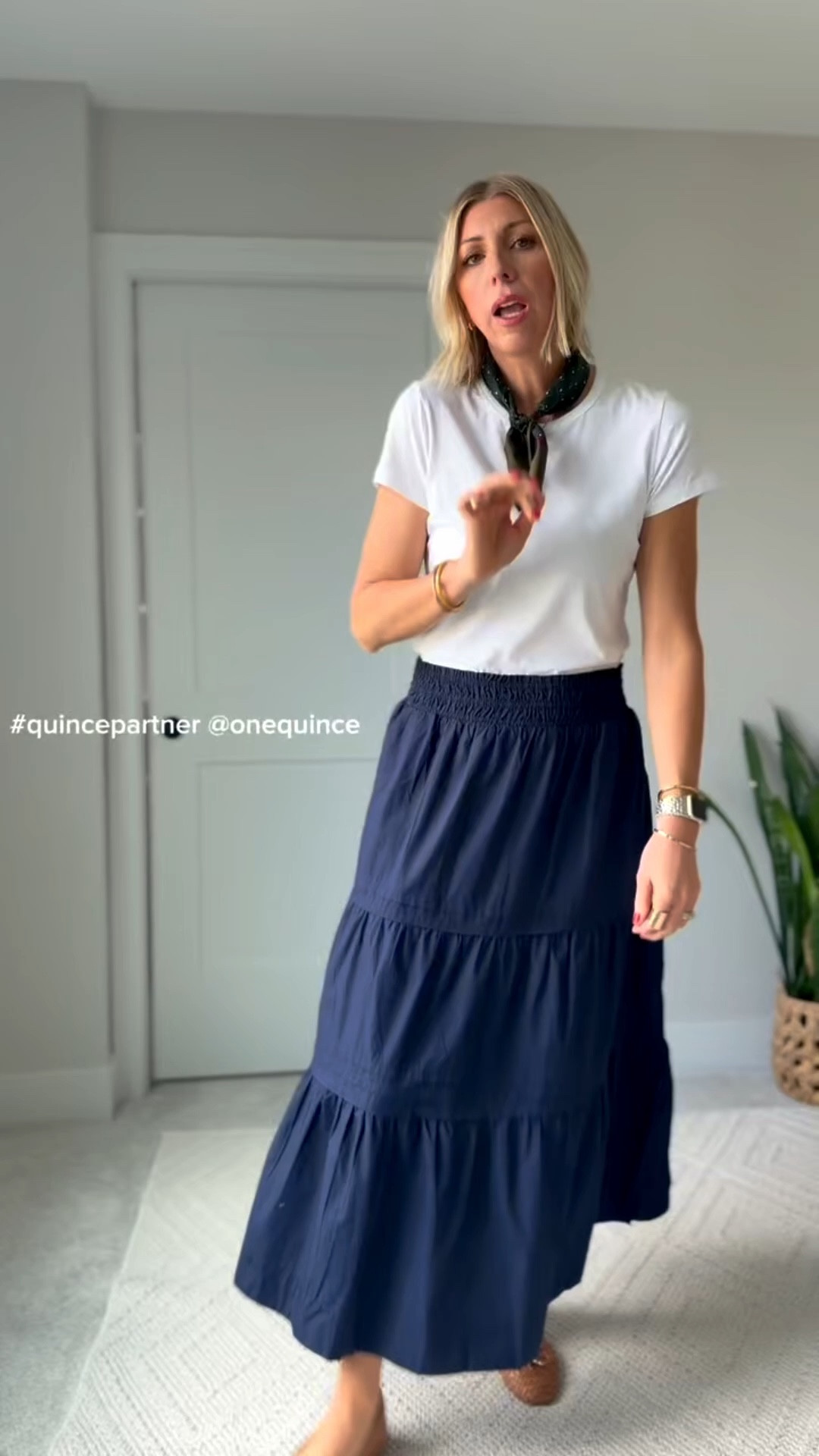 A cotton maxi skirt is one of my top staples for a capsule wardrobe!

#LTKOver40 #LTKSeasonal #LTKootd