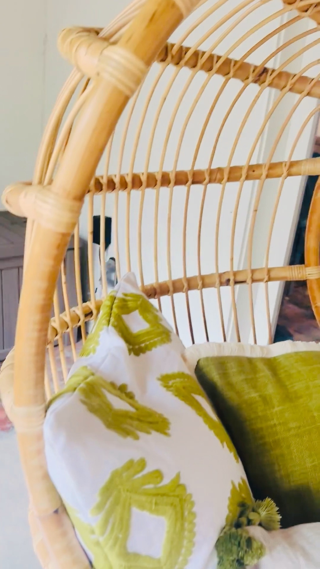 Rattan swing for summer 🤍
The kind of piece that instantly makes a patio feel relaxed, airy, and a little like a resort getaway. Perfect for slow mornings, sunset lounging, and breezy summer afternoons outdoors.

Up to 30% off outdoor at Serena & Lily.

#serenaandlily #rattanswing #outdoorliving #summerpatio #patiostyle #coastalliving #resortstyle #outdoorfurniture #backyardinspo #outdoorlounge #outdoorpillows #casualluxury

#LTKHome #LTKMothersDay #LTKHome #LTKSaleAlert
