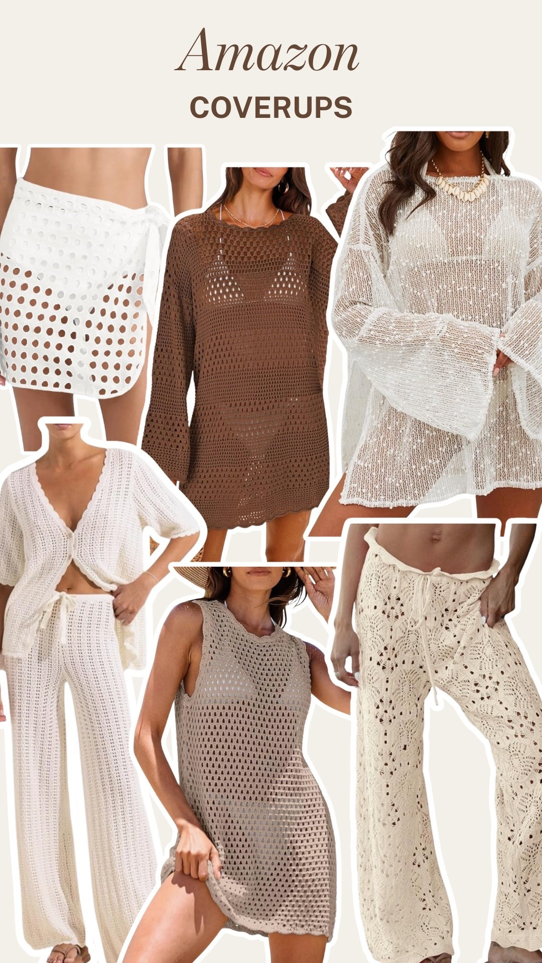 Coverups for spring break 🫶 poolside, beach trips etc! 

#LTKTravel #LTKSwim #LTKSpringSale