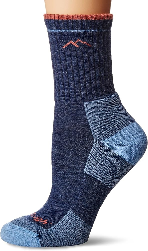 Darn Tough Hiker Micro Crew Midweight Sock with Cushion - Women's | Amazon (US)